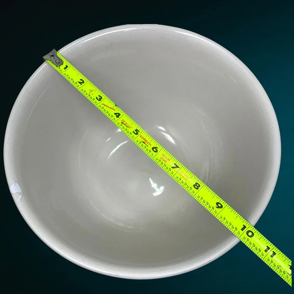 Williams Sonoma White Ribbed Mixing Nesting Bowl Set 3 Farmhouse Kitchen Ceramic